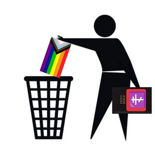 ☦️ Стикер «Вісник Нового Риму» для Telegram