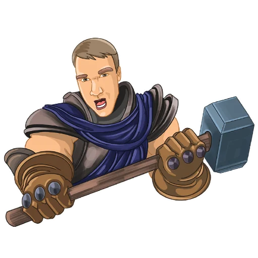 Стикерпак Vitalya WoW для Telegram