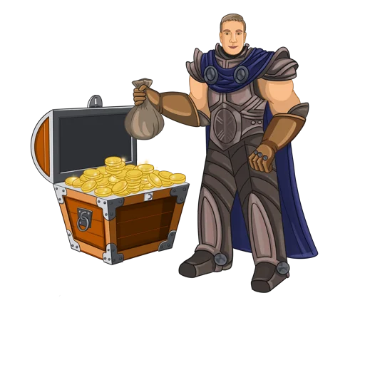 💰 Стикер «Vitalya WoW» для Telegram