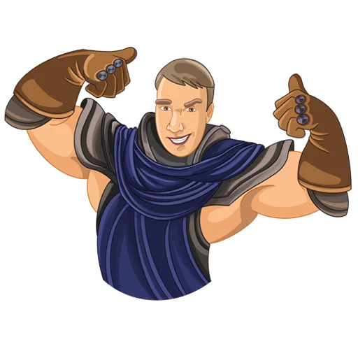 👍 Стикер «Vitalya WoW» для Telegram
