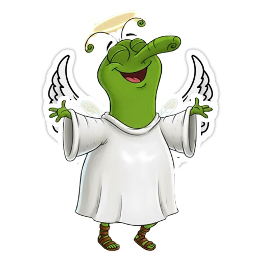 😇 Стикер «Жизнь Витька» для Telegram