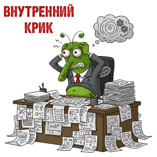 🫣 Стикер «Жизнь Витька» для Telegram