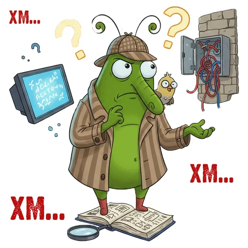 🤔 Стикер «Жизнь Витька» для Telegram