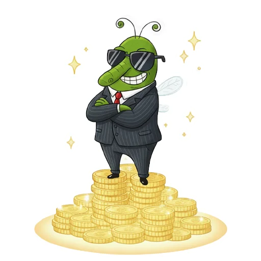 💰 Стикер «Жизнь Витька» для Telegram