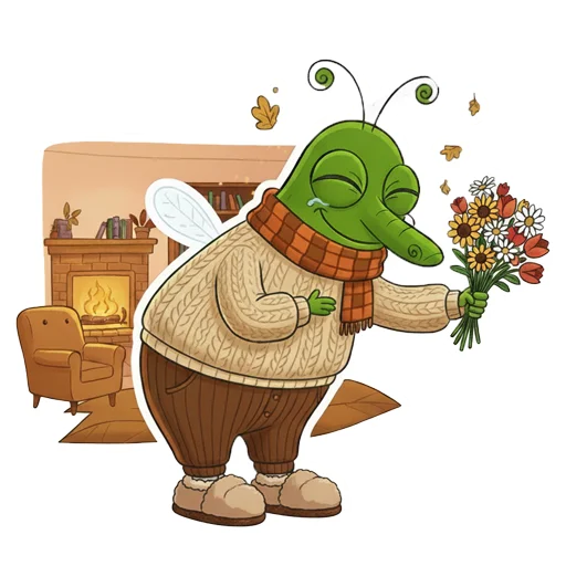 🌹 Стикер «Жизнь Витька» для Telegram