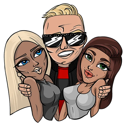 😏 Стикер «Vitya AK» для Telegram
