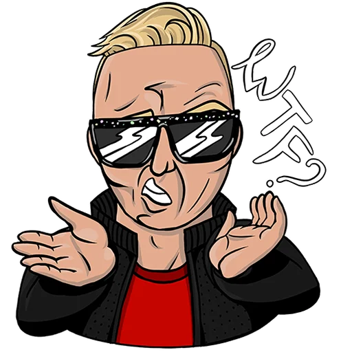 😎 Стикер «Vitya AK» для Telegram