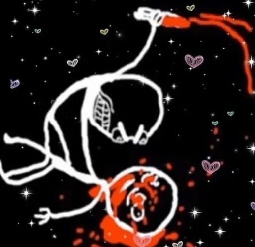🖤 Стикер «LOVELOVELOVE» для Telegram