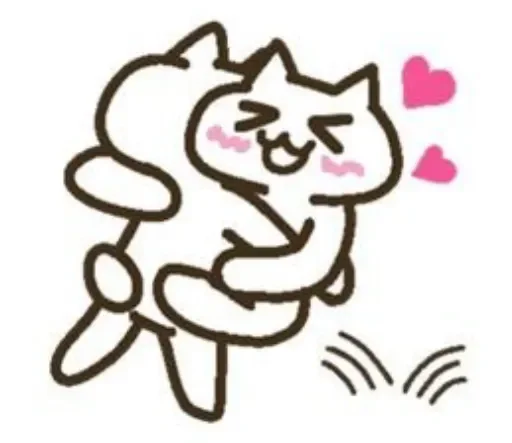 🤍 Стикер «LOVELOVELOVE» для Telegram