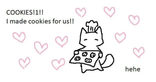🍪 Стикер «LOVELOVELOVE» для Telegram