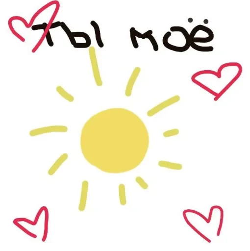 ☀ Стикер «LOVELOVELOVE» для Telegram