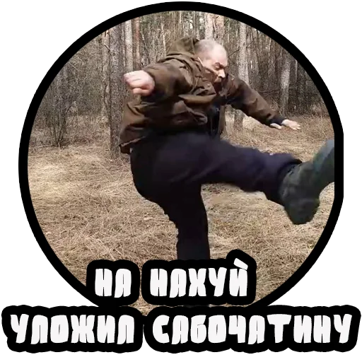 👊 Стикер «Vizhivalovo» для Telegram