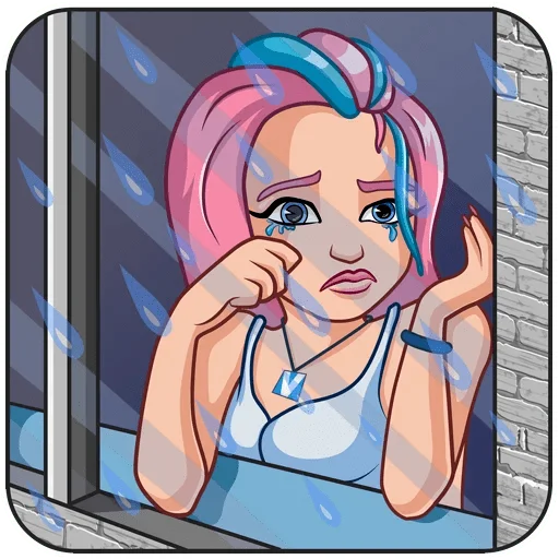 😢 Стикер «Ви Няша» для Telegram