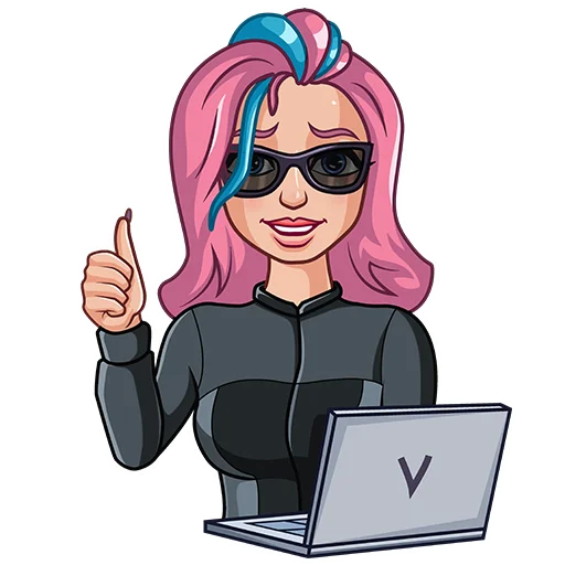 👍 Стикер «Ви Няша» для Telegram