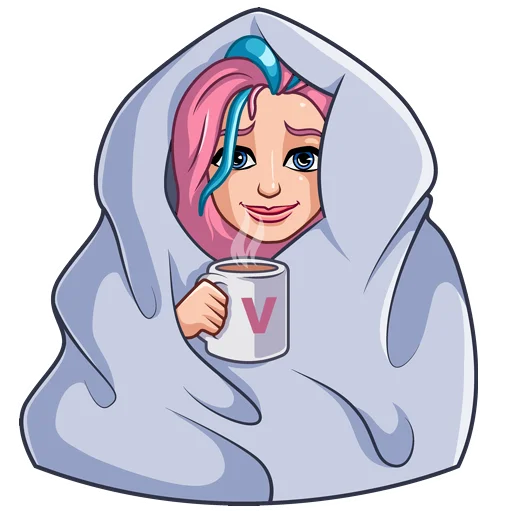 ☕️ Стикер «Ви Няша» для Telegram