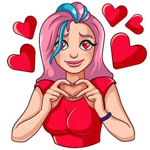 🥰 Стикер «Ви Няша» для Telegram