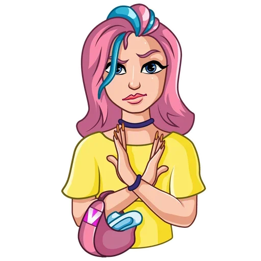 🙅‍♀️ Стикер «Ви Няша» для Telegram