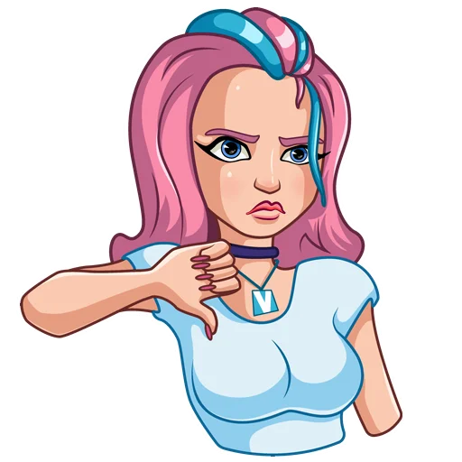 👎 Стикер «Ви Няша» для Telegram