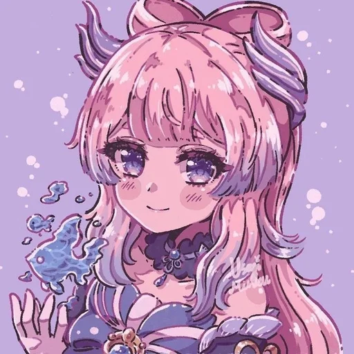 💝 Стикер «Kokomi Sangonomiya» для Telegram