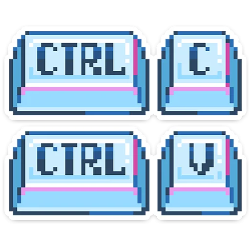 Стикер 14 8-bit