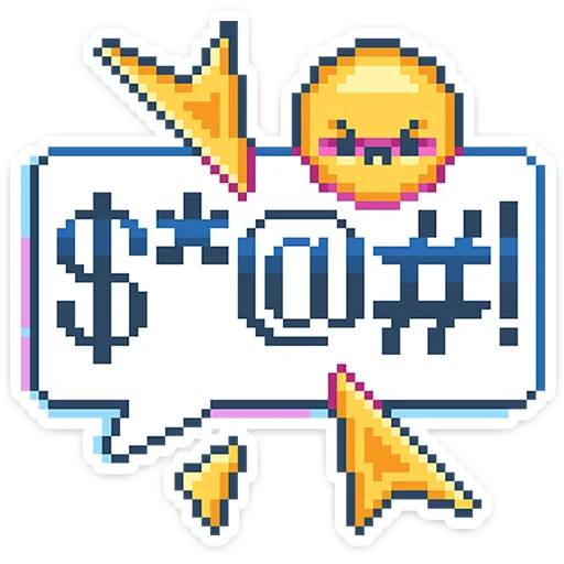 Стикер 20 8-bit