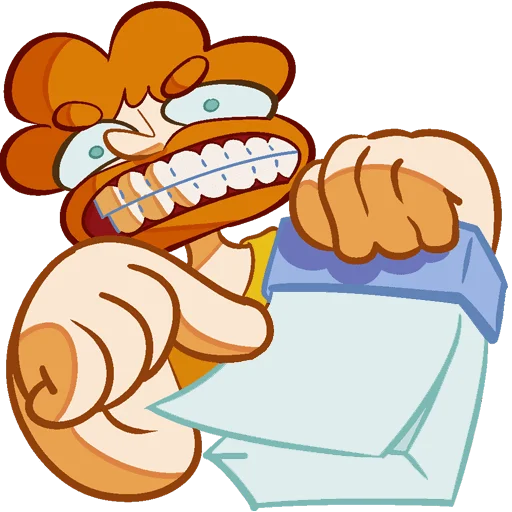 😬 Стикер «Милый Славик Без Текста» для Telegram