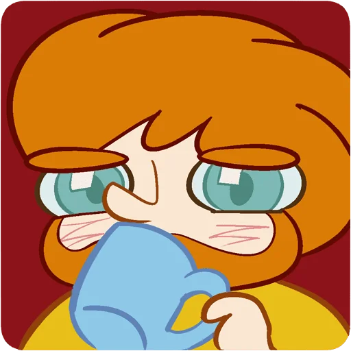 ☕️ Стикер «Милый Славик Без Текста» для Telegram