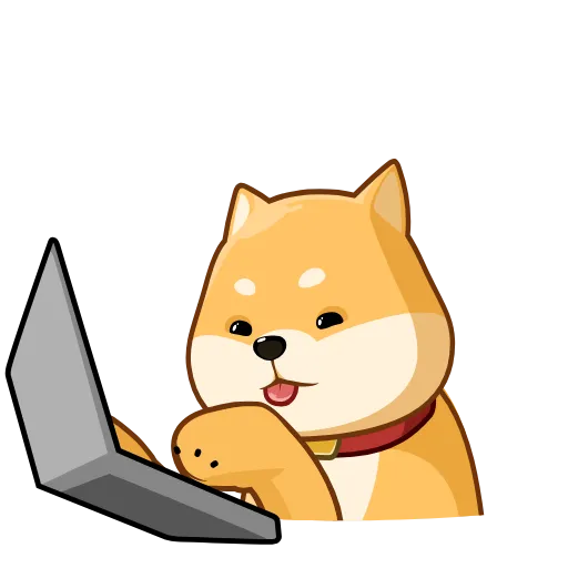 👨‍💻 Стикер «Акио» для Telegram