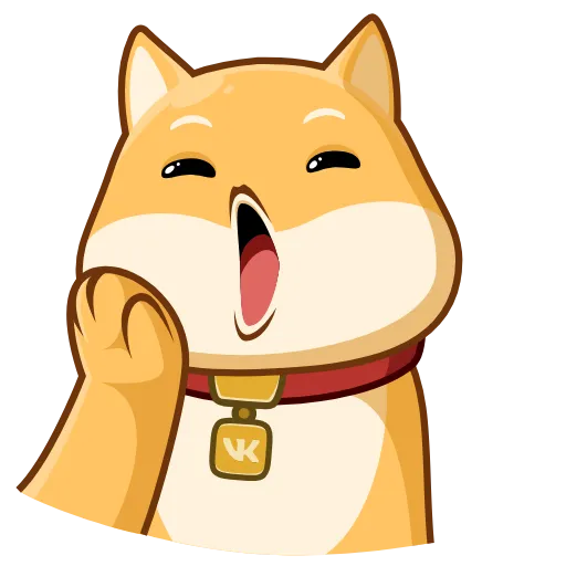 🥱 Стикер «Акио» для Telegram