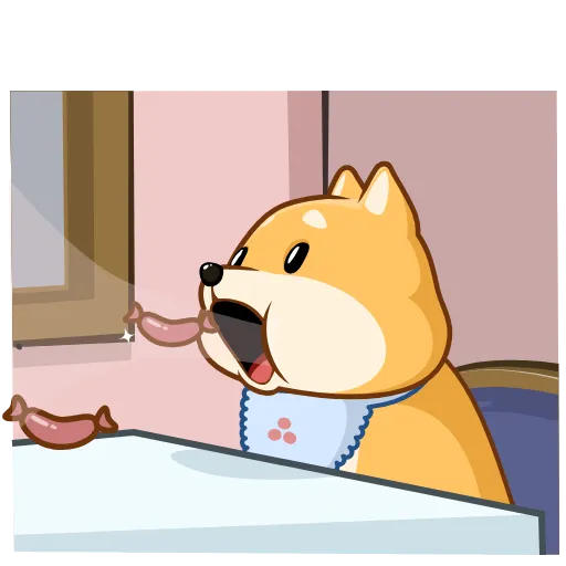 🍽 Стикер «Акио» для Telegram
