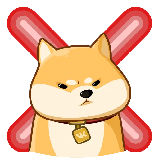 🙅‍♂️ Стикер «Акио» для Telegram