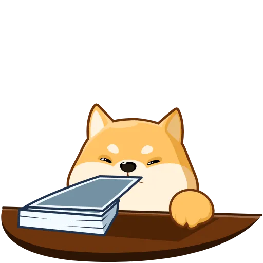 📖 Стикер «Акио» для Telegram