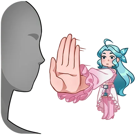 🫸 Стикер «Альма Без Текста» для Telegram