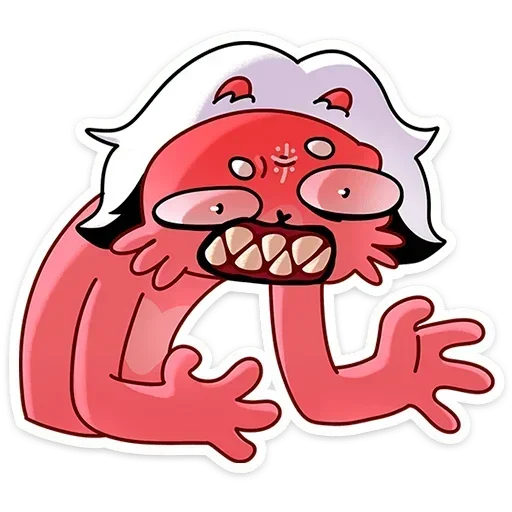 👹 Стикер «Ананася» для Telegram
