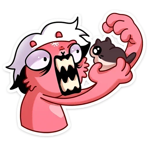 👹 Стикер «Ананася» для Telegram
