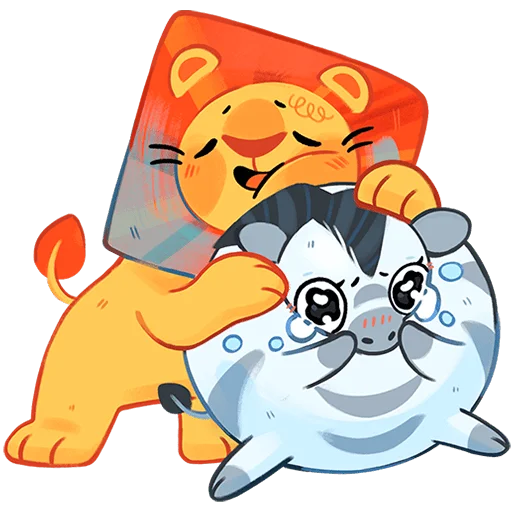 🥺 Стикер «Животная братва Без Текста» для Telegram