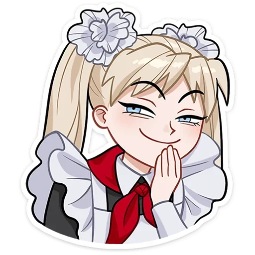 🤭 Стикер «Анечка» для Telegram