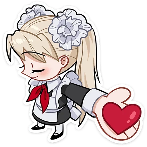 😘 Стикер «Анечка» для Telegram