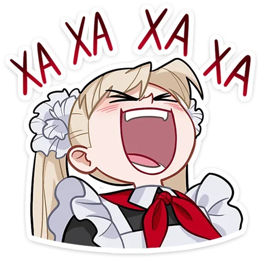 😂 Стикер «Анечка» для Telegram