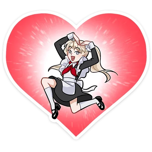 🥰 Стикер «Анечка» для Telegram