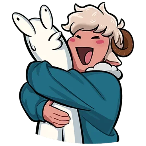 🤗 Стикер «Ариес Без Текста» для Telegram