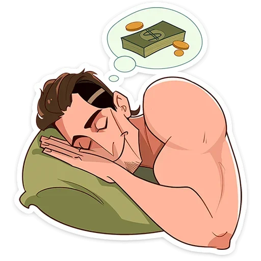 🤑 Стикер «Арни» для Telegram