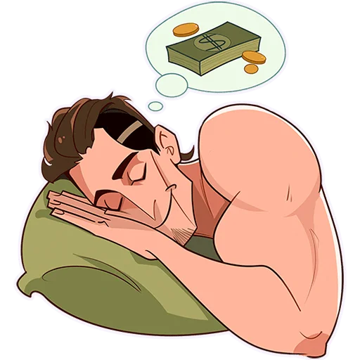 🤑 Стикер «Арни без текста» для Telegram