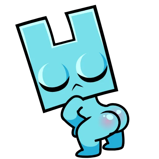 🍑 Стикер «Эш» для Telegram