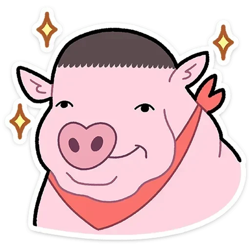🐷 Стикер «Бекончик» для Telegram