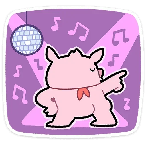 🕺 Стикер «Бекончик» для Telegram