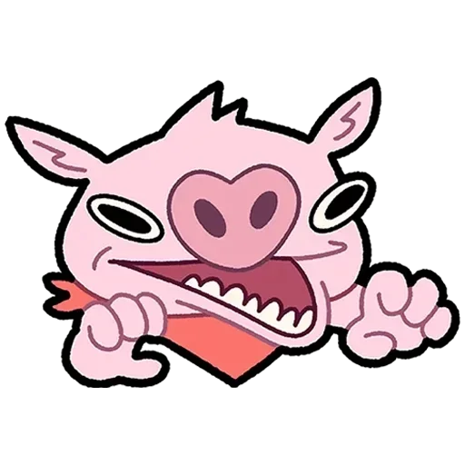👹 Стикер «Бекончик Без Текста» для Telegram