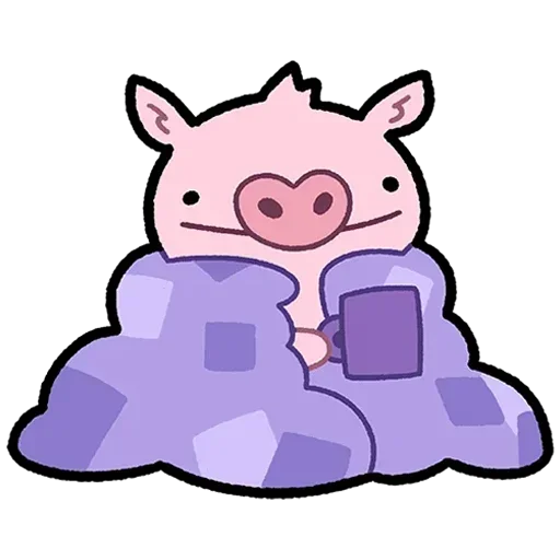 😌 Стикер «Бекончик Без Текста» для Telegram