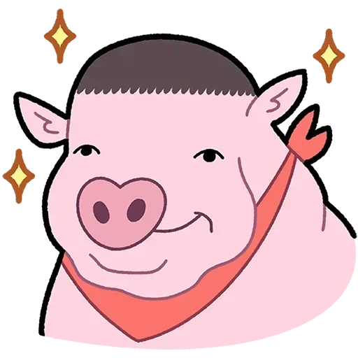 🐷 Стикер «Бекончик Без Текста» для Telegram