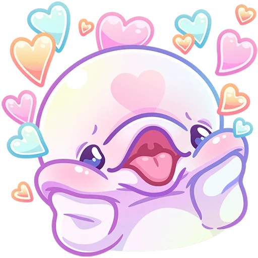 🥰 Стикер «Бейли Без текста» для Telegram
